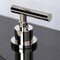 Kingston Brass FSC8929CML Manhattan Widespread Bathroom Faucet W/ Brass Pop-Up, Nickel FSC8929CML - alternate 4